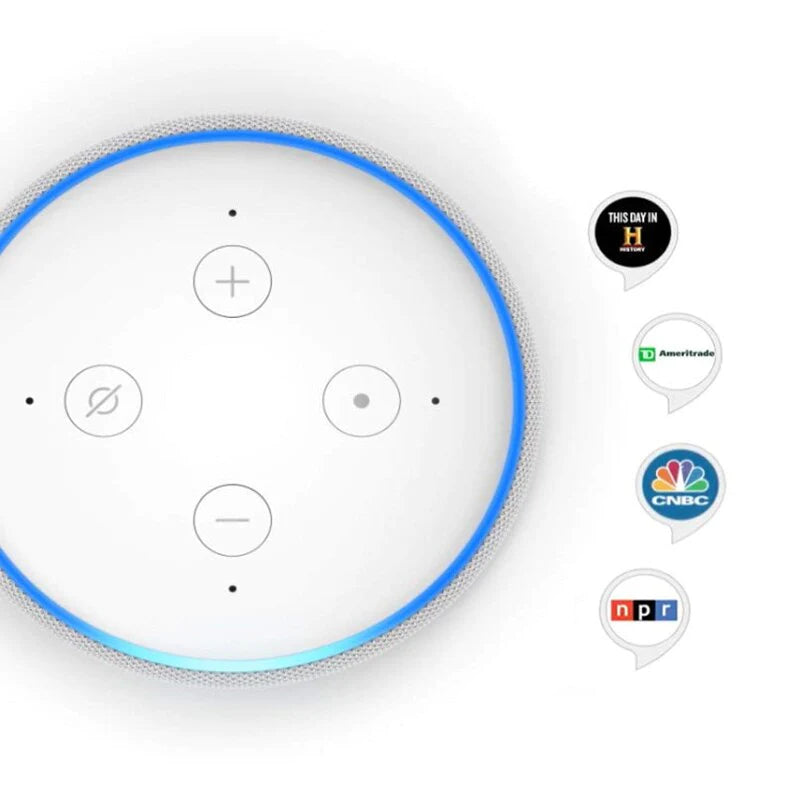 Echo 3 Generation AI Smart Speaker Alexa Can Control the Same Series of Smart Appliances, Air Conditioner Bulb Vacuum Cleaner