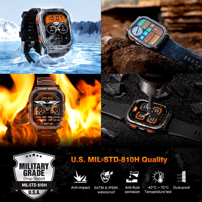 Original  TANK M3 Ultra GPS Smartwatches Men Waterproof Electronic Smart Watch AOD 480Mah Digital AMOLED Bluetooth Watches